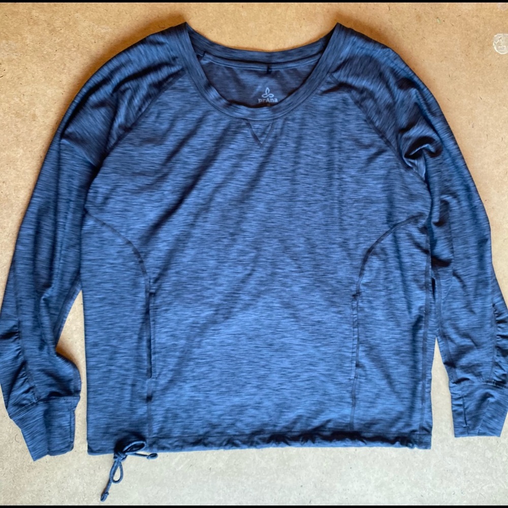 Prana Gray Space Dye Top